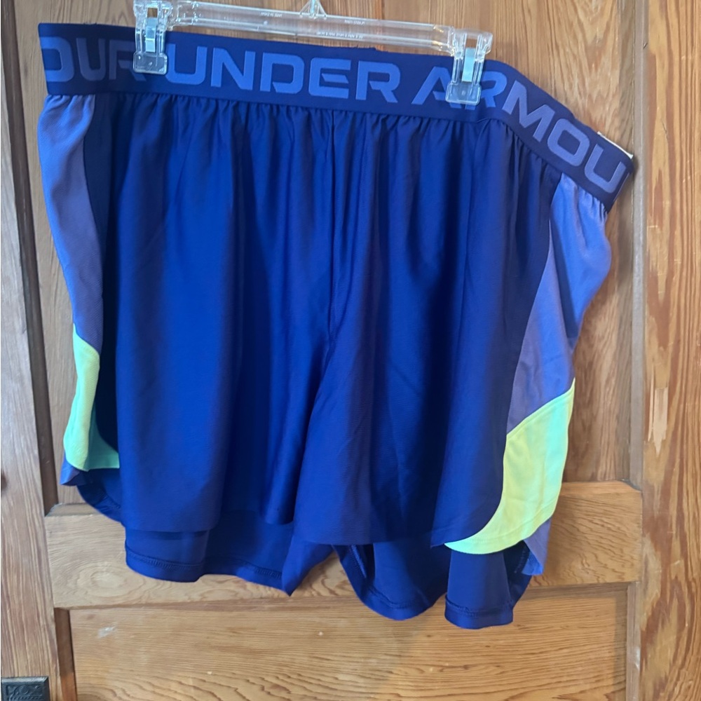 Under Armour Navy Blue Performance Shorts